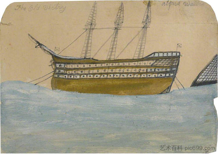 老维克特里,HMS“胜利” The Old Victry, HMS 'Victory',艾尔弗雷德沃利斯