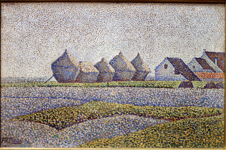 干草堆 The Haystacks (1889)，阿尔弗雷德·威廉·芬奇