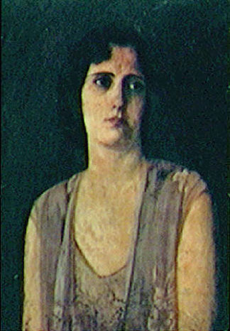 一位女士的肖像 Portrait of a Lady，阿尔弗雷德·埃米尔·安德森