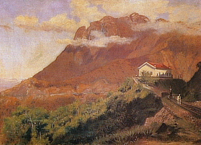 挂锁曲线视图 Vista Da Curva Do Cadeado (1920),阿尔弗雷德·埃米尔·安德森
