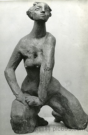 被烧毁的城市纪念碑 Monument to Burned Down City (1955),阿丽娜·萨波奇尼科夫