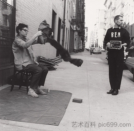 艾莉森的音乐,在完全保证的12场激浪派音乐会上演出,纽约,1964年5月23日 Music by Alison, performed during Fully Guaranteed 12 Fluxus Concerts, New York, May 23, 1964 (1964),艾莉森·诺尔斯
