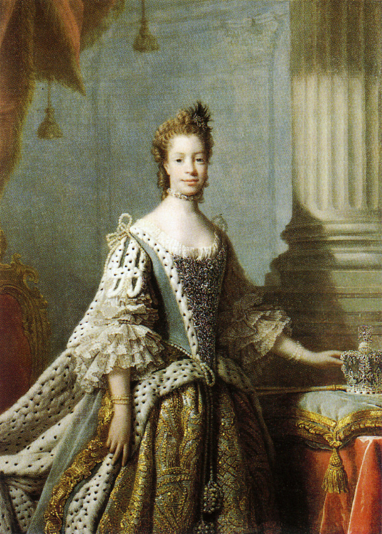 梅克伦堡-施特雷利茨的夏洛特·索菲亚 Charlotte Sophia of Mecklenburg-Strelitz (1762)，阿兰·雷姆赛