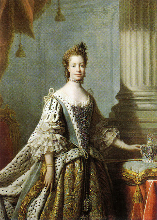 梅克伦堡-施特雷利茨的夏洛特·索菲亚 Charlotte Sophia of Mecklenburg-Strelitz (1762)，阿兰·雷姆赛