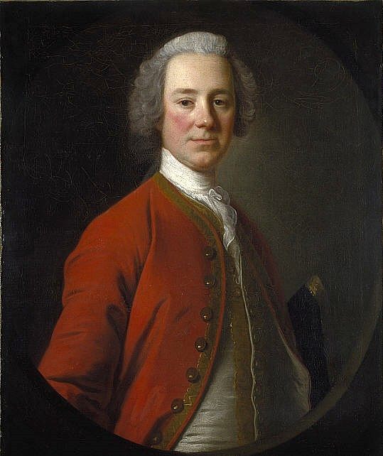 约翰·坎贝尔，第四代劳登伯爵 John Campbell, 4th Earl of Loudoun (c.1750)，阿兰·雷姆赛