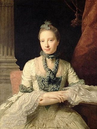 苏珊·福克斯-斯特兰威夫人 Lady Susan Fox-Strangways (1761)，阿兰·雷姆赛