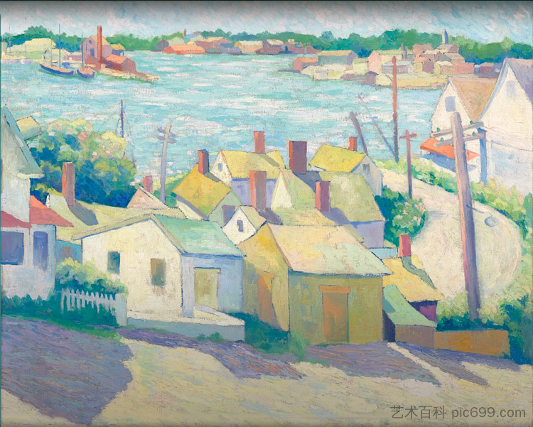 格洛斯特港 Gloucester Harbor (1929; United States  )，艾伦·兰德尔·弗里隆