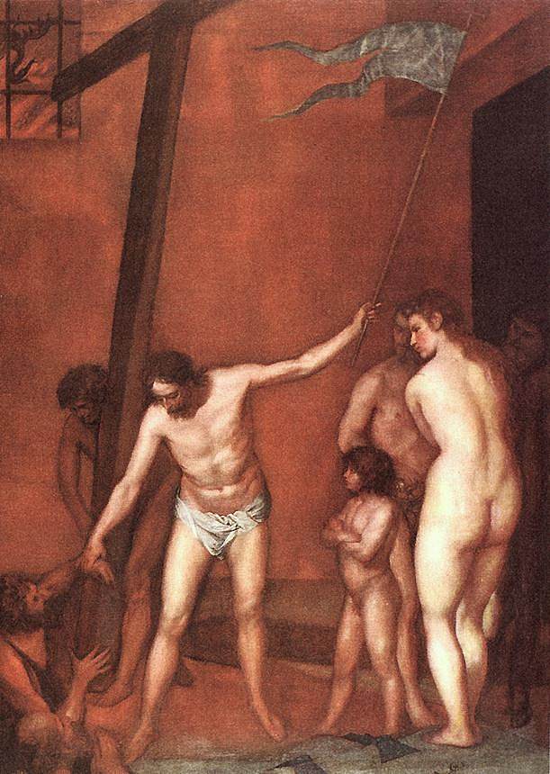 陷入困境 Descent into Limbo (c.1640; Spain  )，阿隆佐·卡努