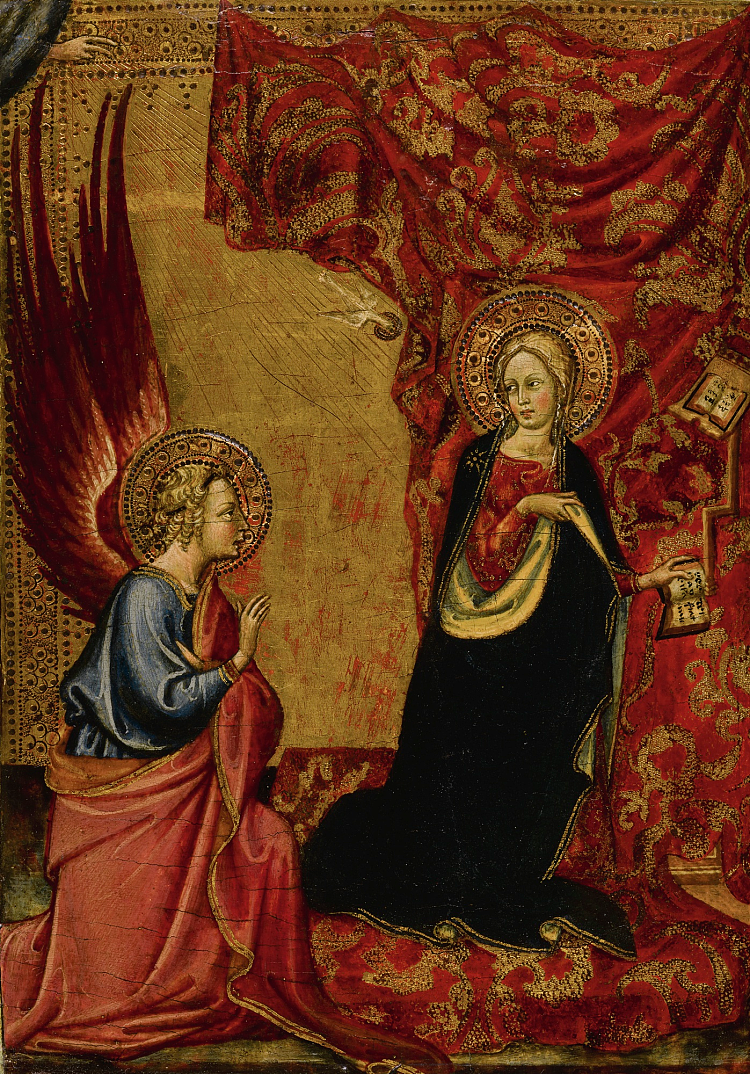 天使报喜 The Annunciation (c.1430 - c.1434; Italy  )，埃武拉的阿尔瓦罗·皮雷斯