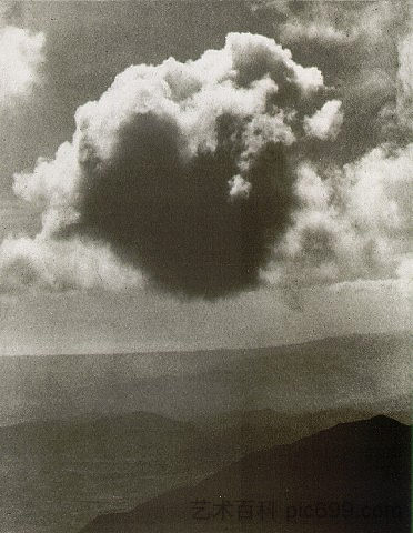 云 The Cloud (1912)，阿尔文·兰登·科伯尔尼