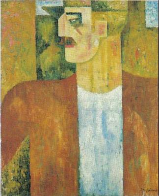 人类肖像 Portrait of Man (1913)，何玛迪奥·德·苏詹·卡多索
