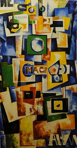 绿色广场的兴起和女人的小提琴1916 The Rise of Green Square and the Woman's Violin 1916,何玛迪奥·德·苏詹·卡多索