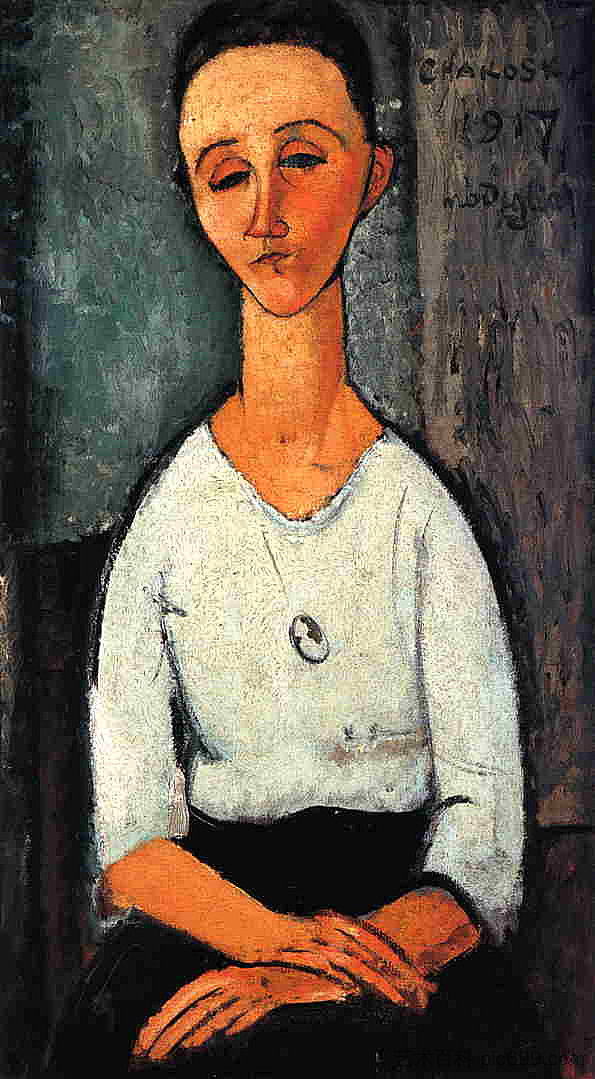 查科斯卡 Chakoska (1917; Paris,France ),阿梅代奥·莫迪利亚尼