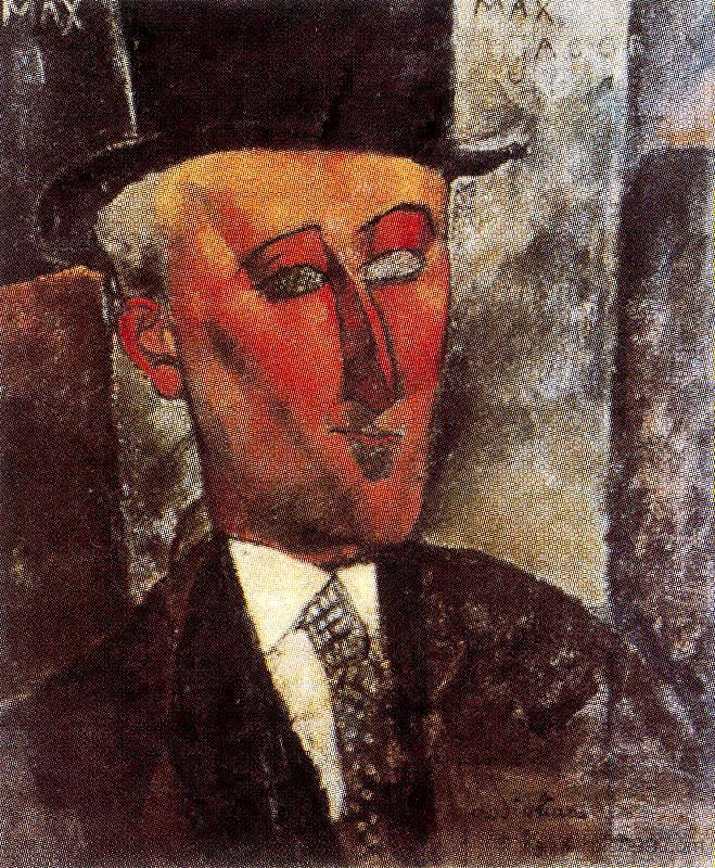马克斯·雅各布 Max Jacob (1916; Paris,France ),阿梅代奥·莫迪利亚尼