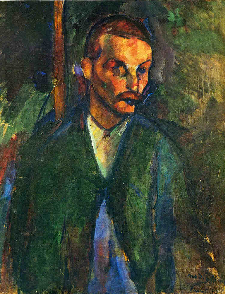 利沃讷的乞丐 The beggar of Livorne (1909; Paris,France ),阿梅代奥·莫迪利亚尼