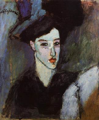 犹太女人 The Jewish Woman (1908; Paris,France                     )，阿梅代奥·莫迪利亚尼