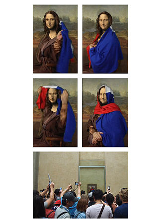 法国化蒙娜丽莎 3 Frenchising Mona Lisa 3 (2011)，阿米尔·巴拉达兰
