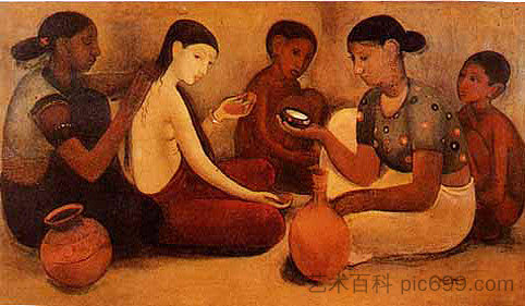 新娘厕所 Bride's Toilet (1937)，阿姆丽塔·谢尔吉尔