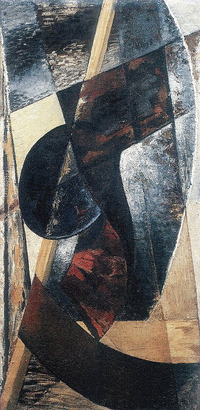 抽象立体构图 Abstract Cubistic Composition (1923)，阿纳托尔佩特里茨基