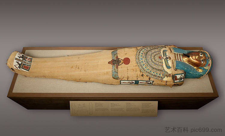 伊尔蒂鲁蒂亚的木乃伊 Mummy of Irtirutja (c.332 - c.250 BC)，古埃及