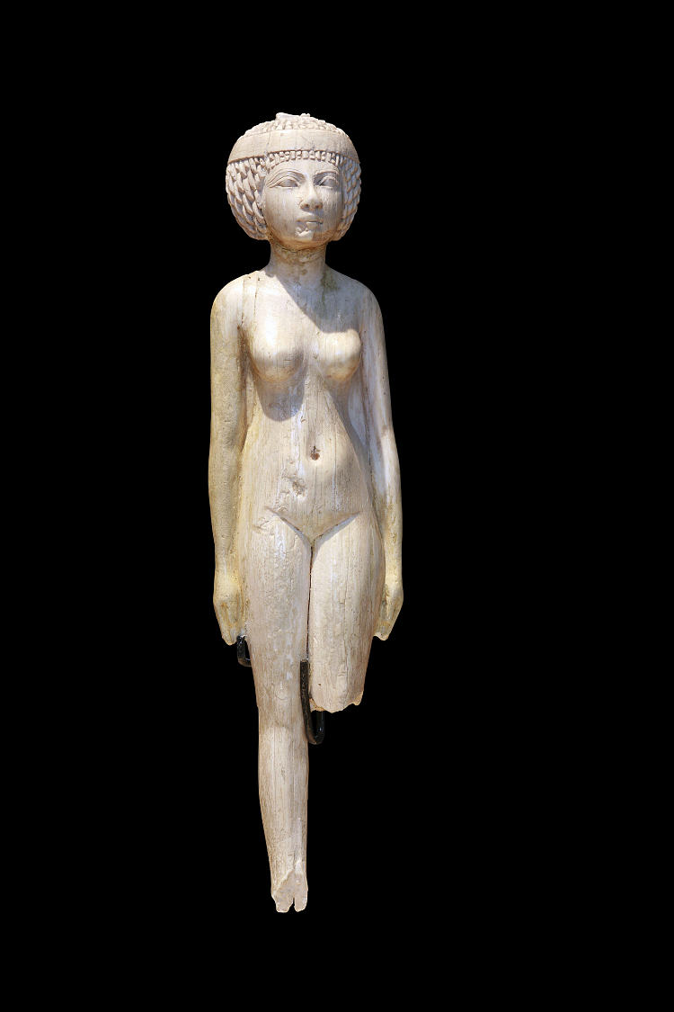 裸体女人 Naked woman (c.1300 BC; Egypt  )，古埃及