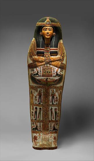 阿蒙·雷的歌手的外棺材，亨内塔维 Outer Coffin of the Singer of Amun Re, Henettawy (c.1000 – c.945 BC)，古埃及