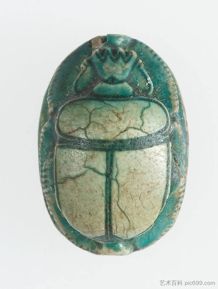 圣甲虫 Scarab (c.1850 - c.1640 BC)，古埃及