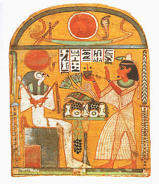 阿芬穆特石碑 Stela of Aafenmut (c.924 – c.889 BC)，古埃及