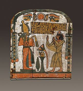 伊纳梅纳伊夫内布石碑 Stela of Inamennayefnebu (c.825 – c.712 BC)，古埃及