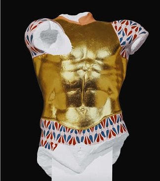 雅典卫城胸甲躯干的颜色重建 A Color Reconstruction of a Cuirassed Torso from the Akropolis in Athens (c.470 BC)，古希腊绘画和雕塑