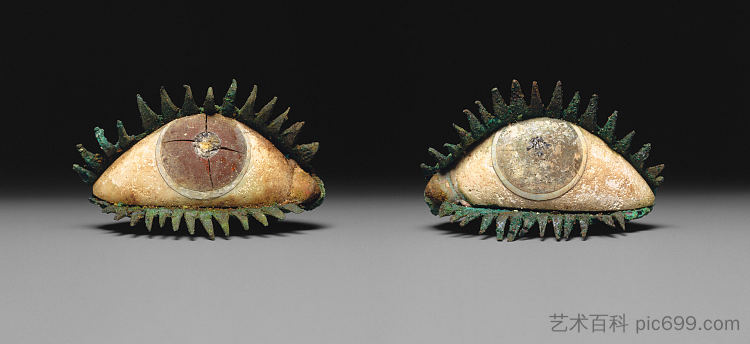 一双眼睛 Pair of Eyes (c.450 BC)，古希腊绘画和雕塑