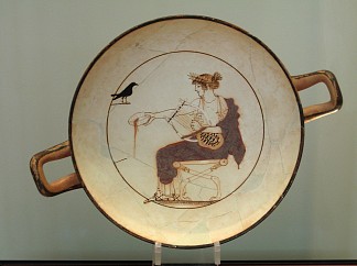 阿波罗的西利克斯 Cylix of Apollo (c.470 BC)，古希腊陶器