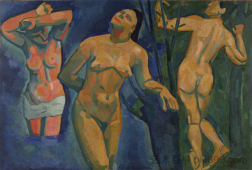 泳 客 Bathers (1907)，安德烈·德朗