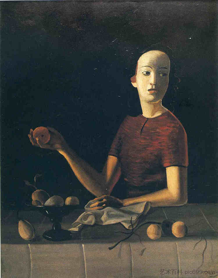 简养苹果 Jane keeping an apple (1938)，安德烈·德朗