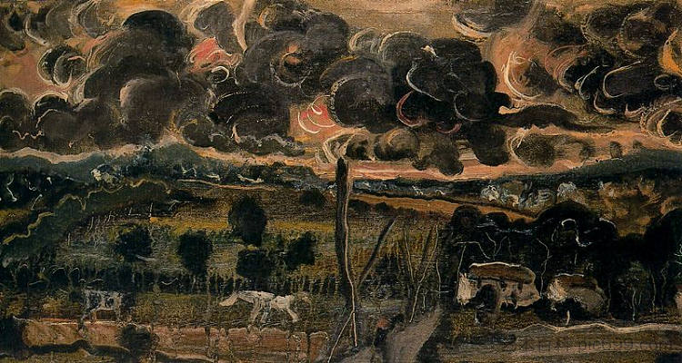 不祥的景观 Ominous Landscape (1950)，安德烈·德朗