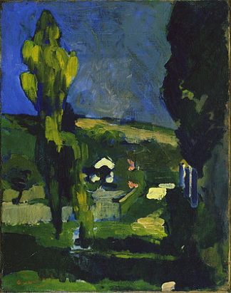 杨树 Poplars (1900)，安德烈·德朗