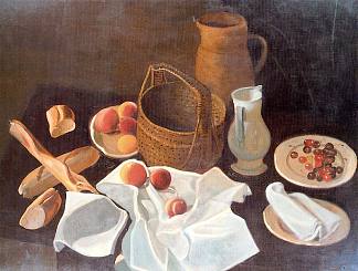 静物画 Still life (c.1939)，安德烈·德朗