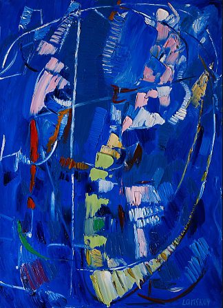 蓝色抽象 Abstraction bleue，安德烈兰斯科伊