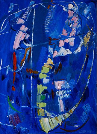 蓝色抽象 Abstraction bleue，安德烈兰斯科伊