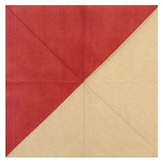 褶皱（折叠绘画） Pliage (Folded Painting) (1971)，安德烈·彼埃尔