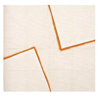 褶皱（折叠绘画） Pliage (Folded Painting) (1972)，安德烈·彼埃尔