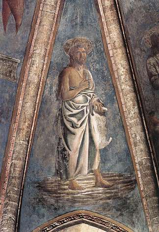 施洗者圣约翰 St. John the Baptist (1442; Italy                     )，安德烈·德·卡斯塔格诺