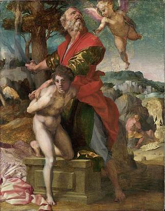 亚伯拉罕的牺牲 The Sacrifice of Abraham (c.1527 – c.1528)，安德烈·德尔·萨托