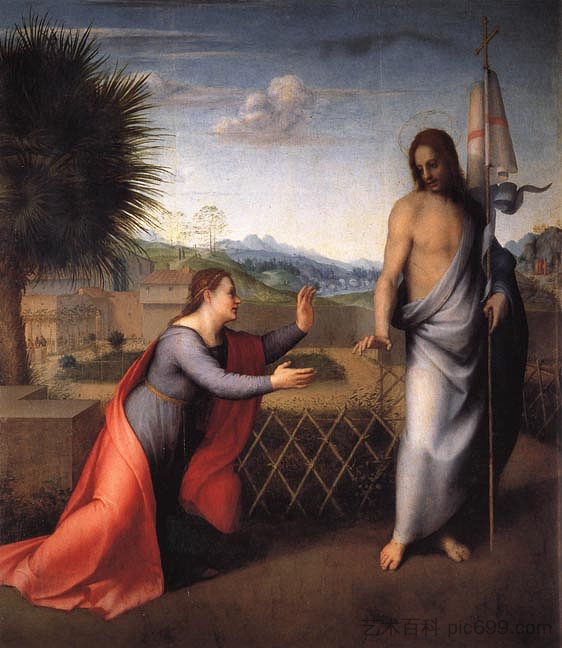 诺利·我·坦格雷 Noli Me Tangere (c.1510)，安德烈·德尔·萨托