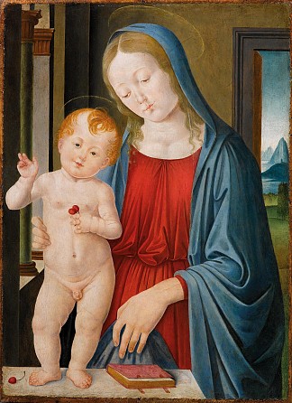 麦当娜和孩子 Madonna and Child，安德烈·德尔·韦罗基奥