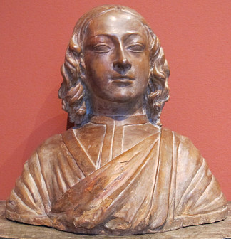 一个年轻人的肖像 Ritratto Di Giovane (c.1480)，安德烈·德尔·韦罗基奥