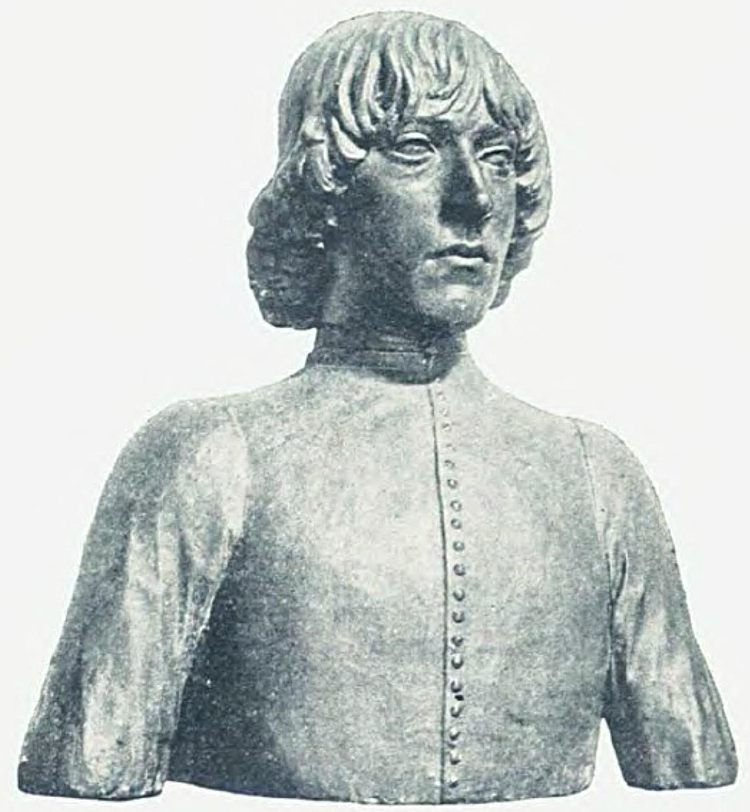 皮耶罗·德·美第奇的半身像 Bust of Piero De' Medici，安德烈·德尔·韦罗基奥