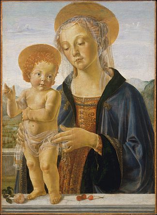 麦当娜和孩子 Madonna and Child，安德烈·德尔·韦罗基奥