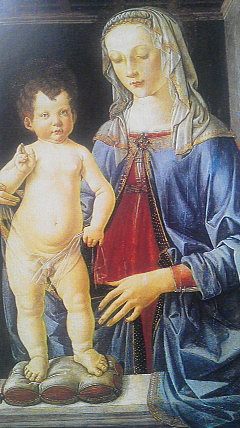 麦当娜和孩子 Madonna and Child，安德烈·德尔·韦罗基奥