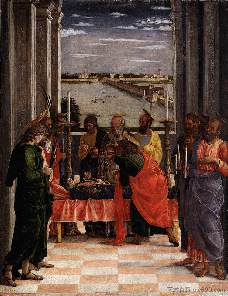 圣母之死 Death of the Virgin (1461),安德烈亚·曼特尼亚